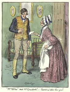 Illustratie voor de Pickwick Papers door Charles Edmund Brock