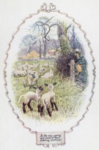 In de lente en trots van hun wankele schoonheid door Charles Edmund Brock