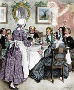 Laat Me Denken aan de Comfortabele Familiediners, 1862, 1923 door Charles Edmund Brock