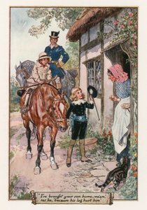Kleine Lord Fauntleroy door Frances Hodgson Burnett door Charles Edmund Brock