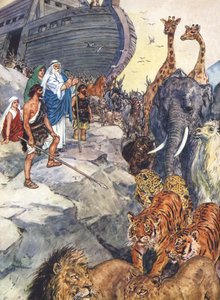Noach verlaat de Ark