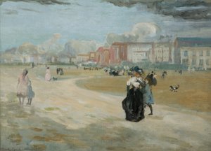 Dieppe door Charles Edward Conder