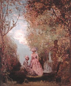 Bosglade door Charles Edward Conder