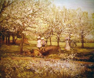 De boomgaard door Charles Edward Conder