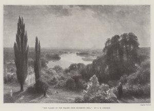 De vallei van de Theems vanaf Richmond Hill door Charles Edward Johnson