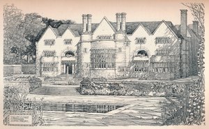 Tirley Court, Cheshire: Zuidelijke Voorzijde
