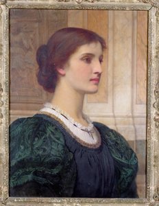 Portret van Kate Dickens, vrouw van de kunstenaar
