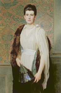 Portret van een Vrouw door Charles Edward Perugini