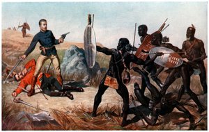 Incident bij de Slag van Isandlwana, Anglo-Zulu Oorlog, 22 januari 1879