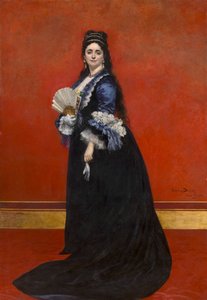 Mevrouw de Rute, geboren Marie Laetitia Bonaparte-Wyse door Charles Emile Auguste Carolus Duran