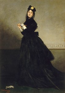 La Dame aux gants De dame met de handschoen, 1869