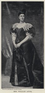 Mevrouw William Astor door Charles Emile Auguste Carolus Duran