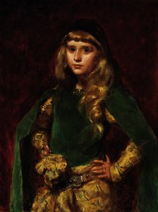 Natalie op tienjarige leeftijd, 1887