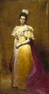 Portret van Emily Warren Roebling door Charles Emile Auguste Carolus Duran