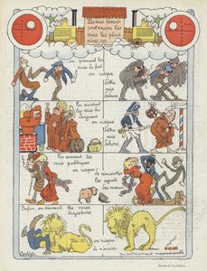 Illustratie voor Le Rire door Charles Emile Egli