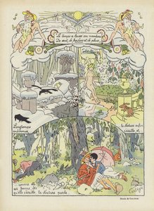 Illustratie voor Le Rire door Charles Emile Egli