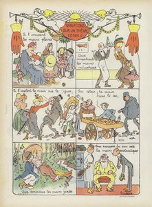 Illustratie voor Le Rire door Charles Emile Egli