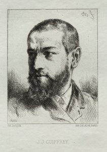 J. J. Guiffrey door Charles Emile Jacque