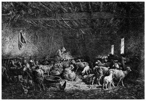 La Bergerie, De herder, 1825-1890 1924
