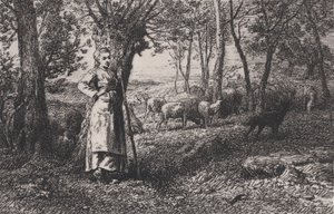 De herderin