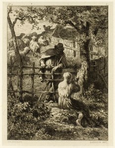 Zomer door Charles Emile Jacque