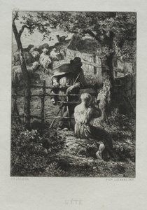 Zomerdag door Charles Emile Jacque