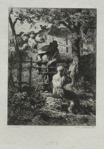 Zomerdag door Charles Emile Jacque
