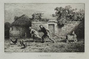 De Bemanning door Charles Emile Jacque