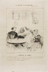 De damesdokter (plaat 23) door Charles Emile Jacque