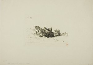 De Kleine Huizen, Kercassier door Charles Emile Jacque