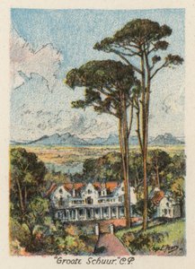 Zuid-Afrika: "Groote Schuur"