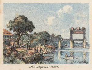Zuid-Afrika: Mazelspoort, OFS door Charles Ernest Peers
