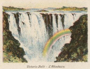 Zuid-Afrika: Victoriawatervallen, Zuid-Rhodesië door Charles Ernest Peers