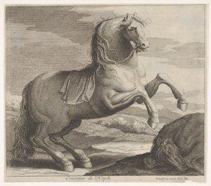 Coursier de Naple door Charles Errard le fils