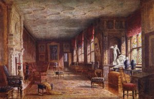 Knole House: Cartoon Gallery door Charles Essenhigh Corke
