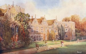 Knole House: Zuidelijke Voorzijde, Naar het Oosten door Charles Essenhigh Corke