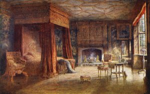 Knole House: Spangled Slaapkamer door Charles Essenhigh Corke
