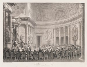 Napoleon Accepteert IJzeren Kruis, begin 19e eeuw