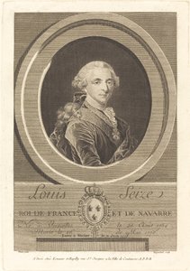 Lodewijk XVI, Koning van Frankrijk door Charles Eugene Duponchel