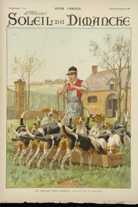 Honden voeren, van de omslag van 