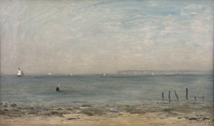 Cap Gris Nez door Charles Francois Daubigny
