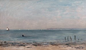 Cap Gris Nez, ca. 1780 door Charles Francois Daubigny