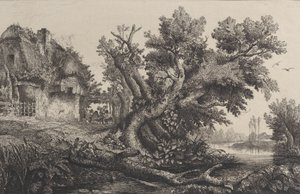 La Tonnelle door Charles Francois Daubigny