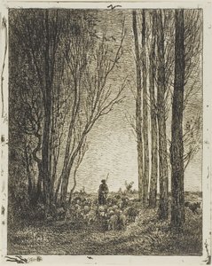 Terugkeer van de Kudde door Charles Francois Daubigny