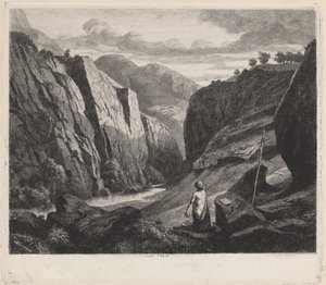 Sint Hiëronymus door Charles Francois Daubigny
