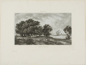 Stormachtig Weer door Charles Francois Daubigny