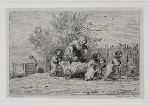 De Boottocht: Erfgoed van de Kar De Kinderen met de Kar door Charles Francois Daubigny