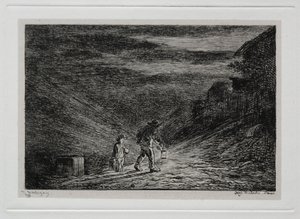 De boottocht: De zoektocht naar een herberg, 1861
