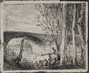 De Brug, originele indruk 1862, gedrukt in 1921