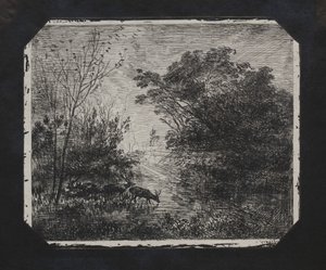Het Hert door Charles Francois Daubigny